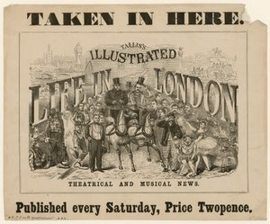 Talliss Illustrated Life v Londýně od English School