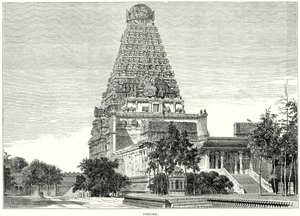 Tanjore (rytina) od English School