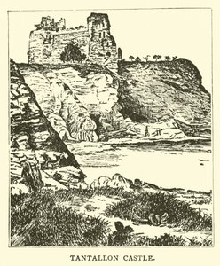 Hrad Tantallon od English School