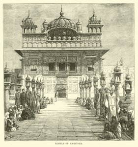 Chrám Amritsar od English School