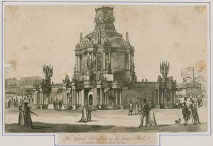 Chrám Svornosti postavený pro mír roku 1814 od English School