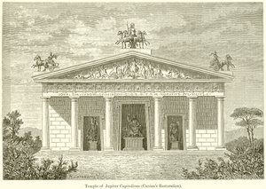 Chrám Jupitera Capitolinus (Caninas Restoration) od English School