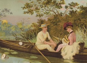 Tender Moments (chromolitho) od English School