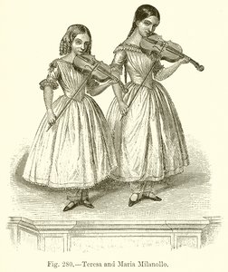 Teresa a Maria Milanollo od English School