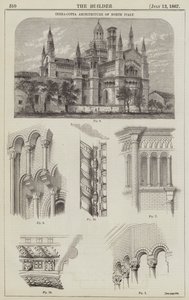 Terra-Cotta Architecture of North Italy (rytina) od English School