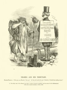 Temže a jeho přítok od English School