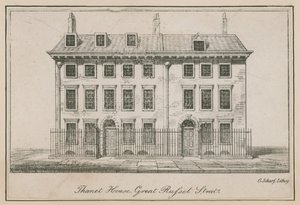 Thanet House, Great Russell Street, Londýn od English School