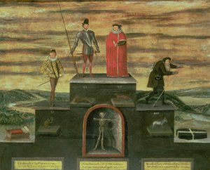 Věk člověka, konec 16. století od English School