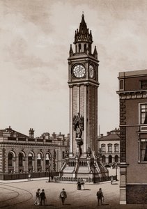 Albertův památník, Belfast (litho) od English School