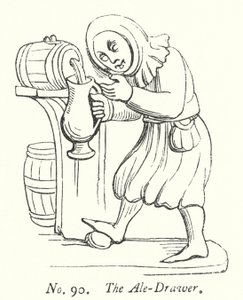 The Ale-Drawer (rytina) od English School