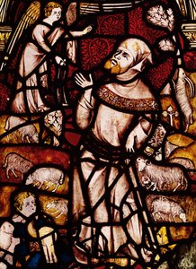 Zvěstování Joachimovi, 1340-50 od English School