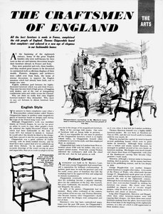 The Arts: The Craftsmen of England (litho) od English School