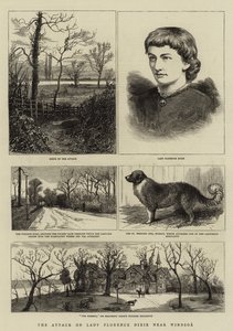 Útok na lady Florence Dixie poblíž Windsoru od English School