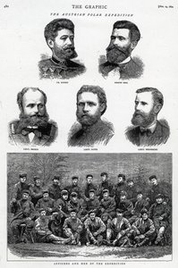 Rakouská polární expedice, publikovaná v The Graphic, 14. listopadu 1874 od English School