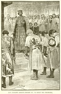Baroni žádají Jindřicha III., aby dodržel své sliby od English School