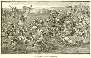 Bitva o Bannockburn od English School