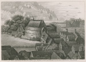 Medvědí zahrada, Bankside, Southwark, Londýn od English School