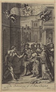 Stětí svatého Jana Křtitele od English School