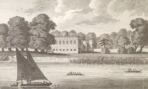 Biskup londýnského paláce ve Fulhamu, vyrytý Taylorem, 1788 od English School