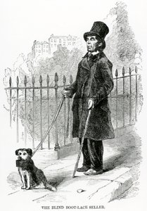 The Blind Boot-Lace Seller, c.1840 od English School
