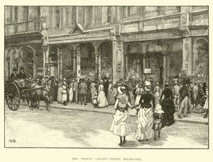 The Block, Collins Street, Melbourne od English School