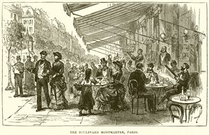 Boulevard Montmartre, Paříž od English School