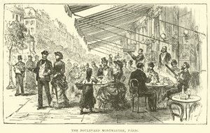 Boulevard Montmartre, Paříž od English School