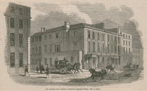 Britský a zahraniční institut, otevřen v pátek 2. února 1844 od English School