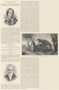 Brontes v Irsku (rytina) od English School