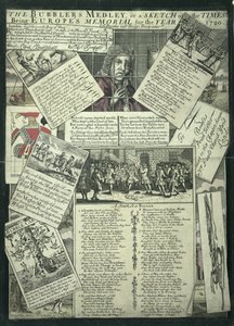 Bubblerova směs aneb Sketch of the Times je evropský památník na rok 1720, satirická rytina od English School