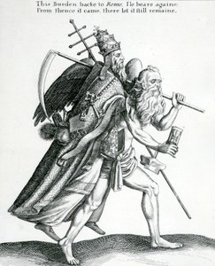 Břemeno zpět do Říma? kolem roku 1641 od English School