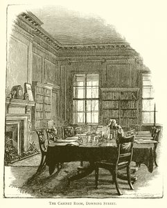 Kabinet, Downing Street od English School