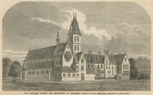 Kapucínský kostel a klášter v Peckhamu od English School