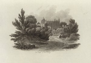 Kaple na Eton College od English School