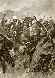 Útok 17. kopiníků, 4. července 1879 od English School
