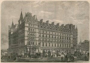 Nádraží a hotel Charing-Cross od English School