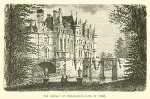 Zámek Chenonceaux, Loir et Cher od English School
