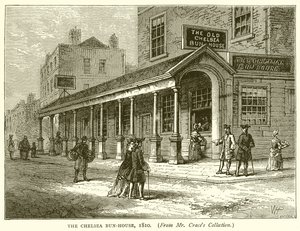 Bun-House Chelsea, 1810 od English School