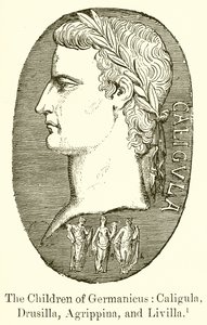Germanicovy děti: Caligula, Drusilla, Agrippina a Livilla od English School