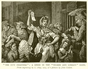 The City Chanters: Scéna ve Wilkes a Liberty Riots od English School