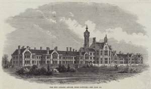 The City Lunatic Asylum, poblíž Dartfordu od English School