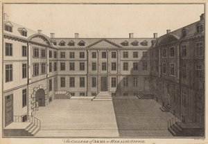 College of Arms nebo Heralds Office od English School