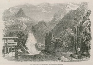 Koloseum - chata, Mer de Glace, Mont Blanc od English School