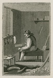 The Comb-maker (rytina) od English School