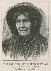 Hraběnka ze Shaftesbury, rozená lady Anne Churchill od English School