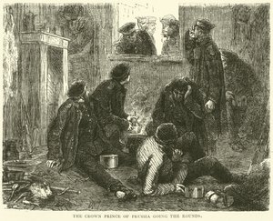 Kruhový korunní princ Pruska, listopad 1870 od English School
