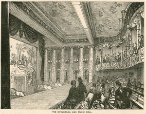 Cyclorama and Music Hall v Koloseu v Londýně od English School