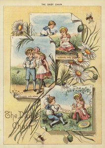 The Daisy Chain (chromolitho) od English School