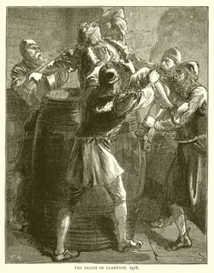 Smrt Clarence, 1478 od English School