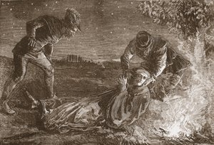 The Death of Zwingle, ilustrace z 